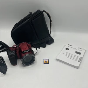 Nikon Coolpix B500 Digital Camera 16MP, 40x Optical Red - Picture 1 of 12