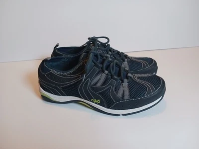 Zapatos para correr RYKA Kelly Ripa Aspire para mujer azul oscuro verde lima talla 10 Foto 1 de 4
