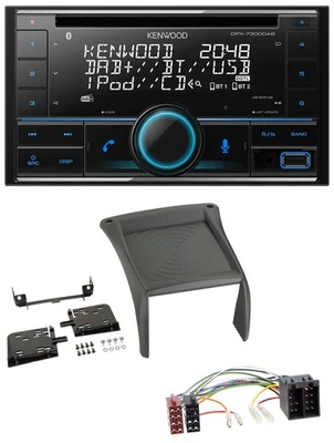 Kenwood CD 2DIN DAB USB MP3 Bluetooth Autoradio für Fiat Ducato (2002-2006) - Bild 1 von 4