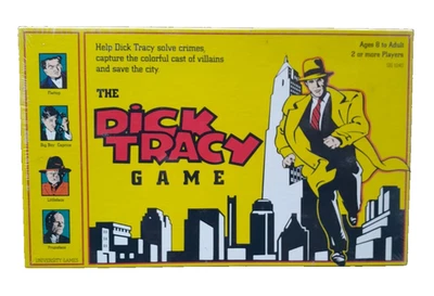 SLIGHT BOX DAMAGE - VTG THE DICK TRACY BOARD GAME By UNIVERSITY GAMES - Image 1 of 3
