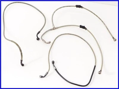 Juego de mangueras de freno y embrague delanteras y traseras originales DUCATI 2005 Monster S2R S4RS  Foto 1 de 4