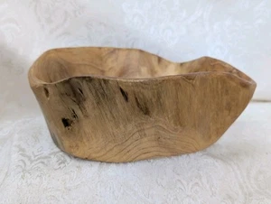 Bowl d’Ecco Natural Decorative Wooden Bowl - Picture 1 of 12