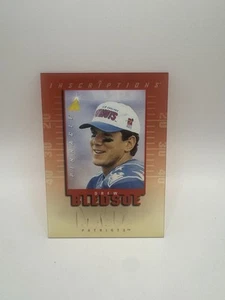1997 Pinnacle Inscriptions Signatures /1970 Drew Bledsoe Auto - Picture 1 of 2