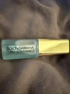Dolce & Gabbana Mint Oil Lip Plumper Gloss Mini Trial Size .08 oz / 2.4ml No Box - Picture 1 of 2