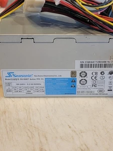 Seasonic SSP-300ST 300-Watts 100-240V AC 80-Plus Bronze ATX12V Power Supply - Picture 1 of 7