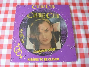 CULTURE CLUB KSSING TO BE CLEVER ORIGINAL 1982 VIRGIN RECORDS VINYL PICTURE DISC - Picture 1 of 5