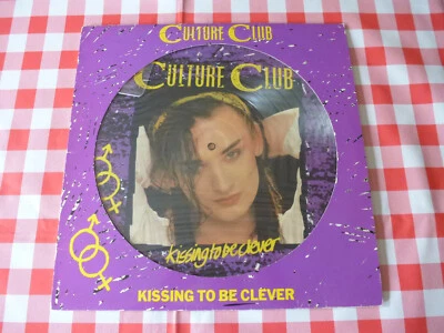 CULTURE CLUB KSSING TO BE CLEVER ORIGINAL 1982 VIRGIN RECORDS VINYL PICTURE DISC - Image 1 of 4