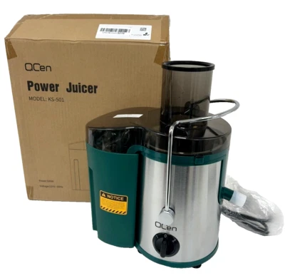 QCEN POWER EXPRIMIDOR KS-501 VERDE OSCURO NUEVO SELLADO Foto 1 de 4