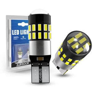 LED T10 168 2825 License Plate Light Bulb 6000K Xenon White for Ford F-150 2022 - Picture 1 of 8