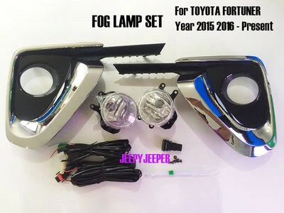 FOG LAMP TAIL LIGHT SET FOR SUV TOYOTA FORTUNER GX GXL CRUSADE 2015-2020 - image 1 of 4