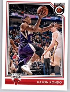 2016-17 Complete Rajon Rondo NBA PWE Base Card Bulls #36 - Picture 1 of 2