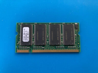 Mitsubishi MH32D64AKQJ-75 256 MB DDR RAM 200 pin SO-DIMM PC-2100S - Image 1 of 3