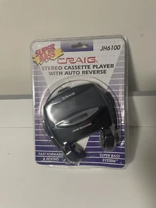Vintage CRAIG JH6100 Personal Stereo Cassette Player Headphones More NEW Rare - Picture 1 of 10