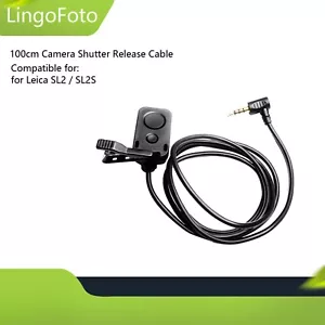 100cm Camera Shutter Release Cable for Leica SL2 / SL2S - Picture 1 of 8