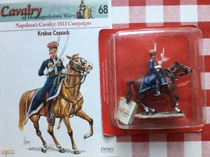DEL PRADO CAVALRY OF THE NAPOLEONIC - FRENCH KRAKUS COSSACKS 1812 SOLDIER #68 - Picture 1 of 13