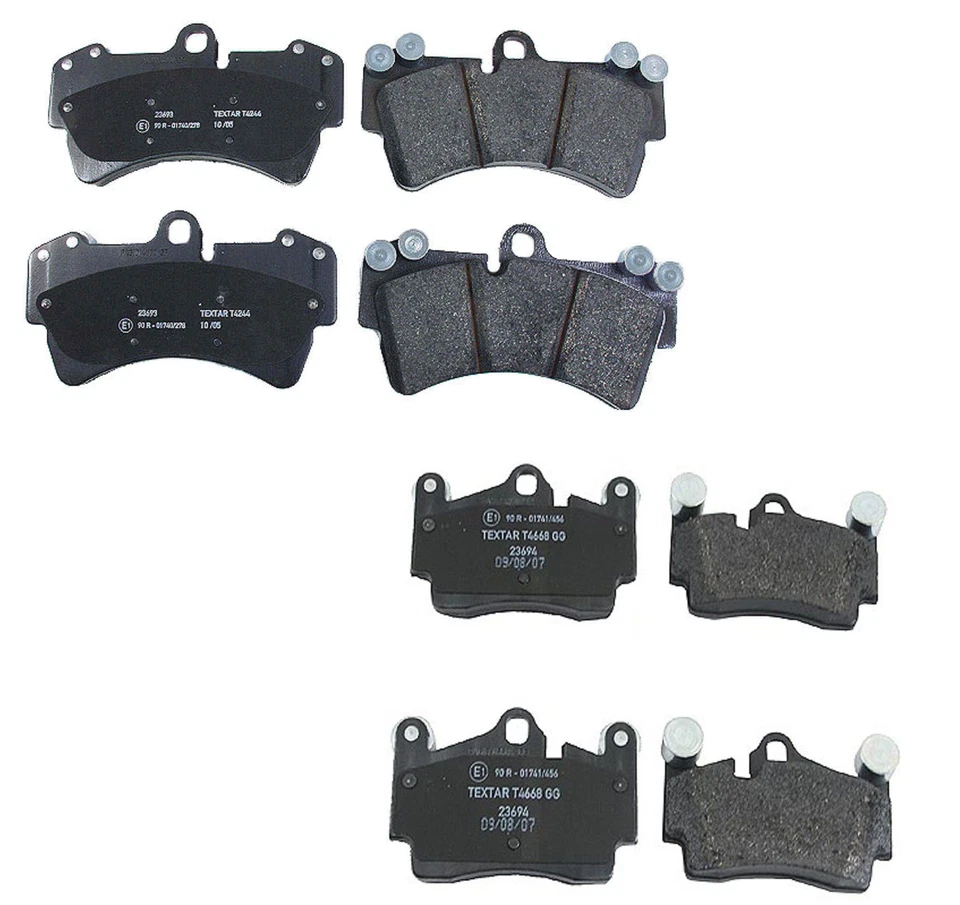 Комплект передних и задних тормозных колодок Textar для Audi Q7 Porsche Cayenne VW Touareg - Изображение 1 из 1