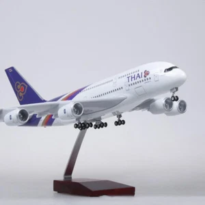 Extra Large Thai Airways Airbus A380 Aircraft Model Plane Toy Gift - 1/160 Scale - Picture 1 of 4