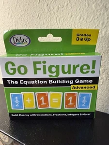 Didax Go Figure! Game Advanced Equation Building Gane 3&up - Picture 1 of 4
