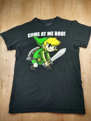 Футболка Legend of Zelda Come At Me Bro Link размер S ретро игровая Nintendo - Изображение 1 из 4