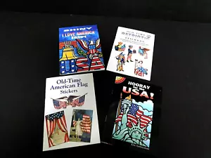 Little Dover Activity Books 3 Vintage patriotische Sticker 1 Malbuch alle NEU - Bild 1 von 5