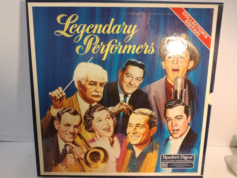 "LEGENDARY PERFORMERS: Reader's Digest Collector's Edition" = 7LP Box - SEALED! - Image 1 of 1