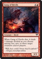 4x Gang of Devils MTG Avacyn Restored NM Magic Regular