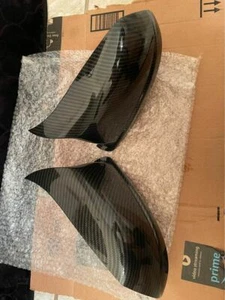 BMW M3 Carbon Fiber Mirror Replacement Covers - Picture 1 of 5