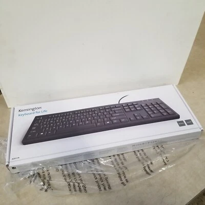 KENSINGTON K64370A Keyboard for Life Sealed Wired  - Image 1 of 4