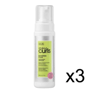 BARBER SALON ZOTOS ALL ABOUT CURLS BOOSTING FOAM HAIR STYLING MOUSSE 3 PACK - Picture 1 of 1