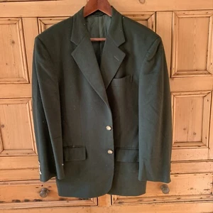 Arthur Fox Forrest Grün Loro Piana Kaschmir Wolle Blazer Herren 40 S - Bild 1 von 8