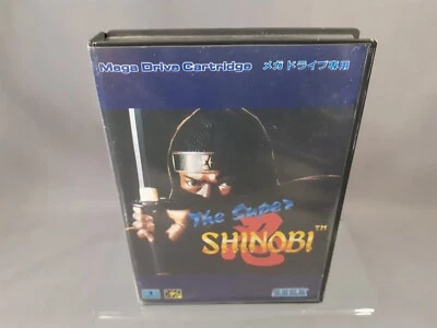 🟩SEGA MEGADRIVE MEGA DRIVE MD THE SUPER SHINOBI NTSC-J  Japanese version boxed - Image 1 of 4
