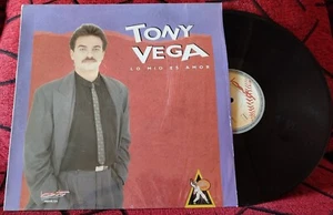 TONY VEGA ** Lo Mio Es Amor ** 1991 SPAIN LP - Picture 1 of 4