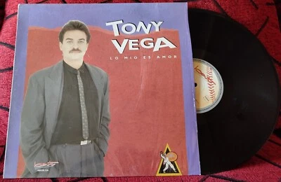 TONY VEGA ** Lo Mio Es Amor ** 1991 SPAIN LP - Image 1 of 4