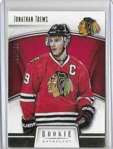2013-14 Panini Rookie Anthology Gold Jonathan Toews #21  90/100