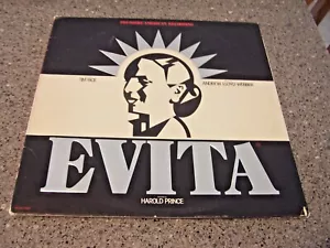 "Evita" MCA2-11007 x2 LP ANDREW LLOYD WEBBER EMBOSSED JACKET W/BOOKLET - Bild 1 von 7