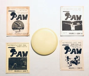 1978 Vintage Prototype Disc with 4 PAW Newsletters - Picture 1 of 12