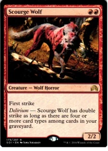 Scourge Wolf Shadows over Innistrad 1x MTG - Picture 1 of 2