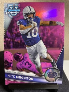 Nick Singleton 2023 Bowman Chrome University #114 Pink Refractor