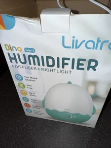 Livatro Kids BPA FREE Humidifier with Diffuser, Ultrasonic Quiet Air Humidifier - Picture 1 of 5