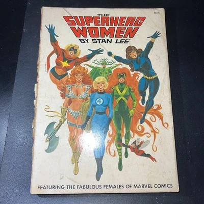 The Superhero Women | 1st Print | Stan Lee | Fireside Marvel 1977 - Image 1 of 4