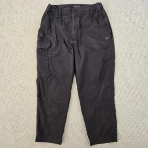 Craghoppers Solarshield 3/4 Länge dunkelgrau Walking Wandern Cargo Hose W32 - Bild 1 von 11