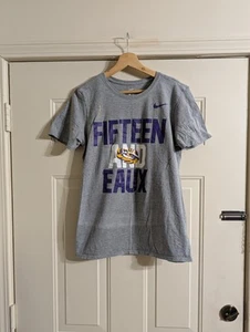 LSU Tigers Football Nike 'Best Team Of All Time' 2019 National Champions Men's S - Picture 1 of 14