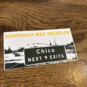Scapegoat Wax Okeeblow, chico, Grand Royal Album  Sticker Ad 2-1/2" x 5" - Picture 1 of 2