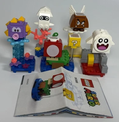 Lot x 5 LEGO® Super Mario Minifigures 4 Series 1 71361 & Super Mushroom 30385 - Image 1 of 4