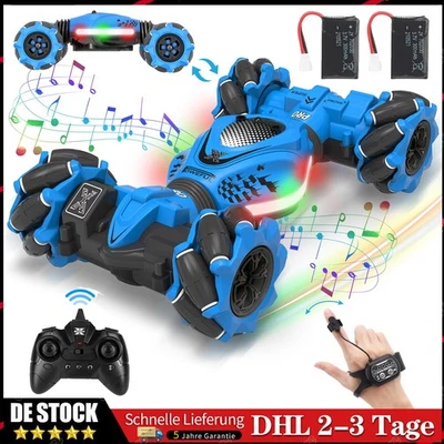 Ferngesteuertes Auto Handgesteuertes 4WD RC Stunt Car 2,4G Rennauto Offroad Auto - Bild 1 von 4