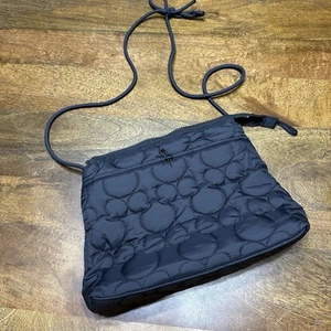 Vera Bradley Disney Crossbody Black Puffer Bag Mickey - Picture 1 of 8