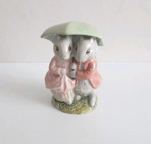 Beswick England Beatrix Potter Figurine - Goody & Timmy Tiptoes 1986 VGC - Picture 1 of 5