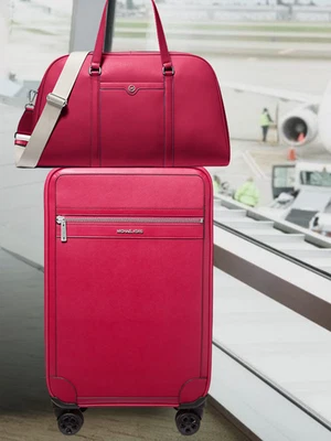 Michael Kors Women Small Travel Suitcase Trolley + Weekender Bag For Travel Trip - Image 1 of 4