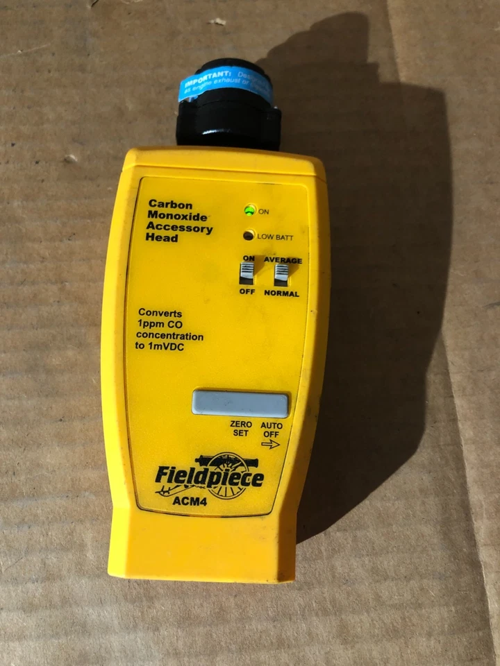 Cabeça acessória Fieldpiece ACM4 monóxido de carbono - Imagem 1 de 4