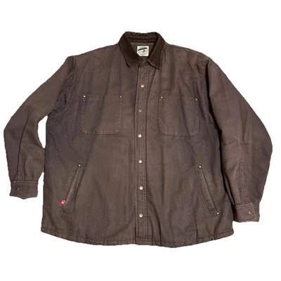 Winchester Men Canvas Chore Coat XXL Barn Field Utility Hunting Jacket Brown - Image 1 of 4